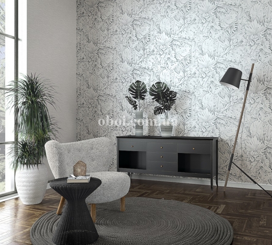 Шпалери Marburg колекції Botanica в інтер'єрі
